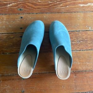 Blue Handmade Clog
